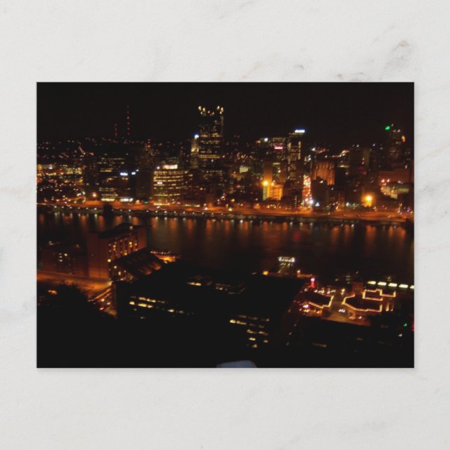 Svart och Guld Vykort (Framsida)