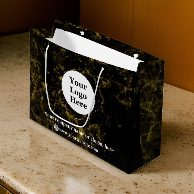 Svart och guldmarmor (Skapare uppladdad)