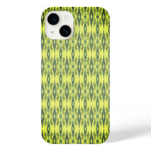 Svart och gult mönster