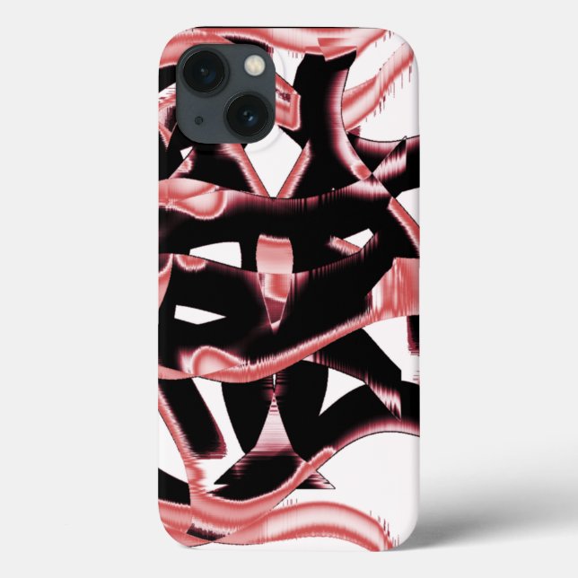 Svart- och laxskrapor, förstörda band på vitt (Baksida)