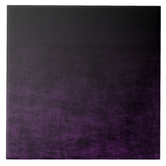 Svart och Lila Grunge Ombre-struktur Kakelplatta