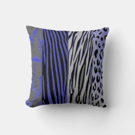 Svart och lila Pillow Kudde