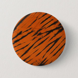 Svart och Orange, bengal Rand-knapp Knapp