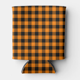 Svart och Orange Buffalo Check
