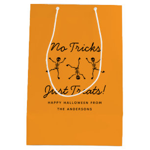 Svart och Orange Hand plockade Skeleton Halloween