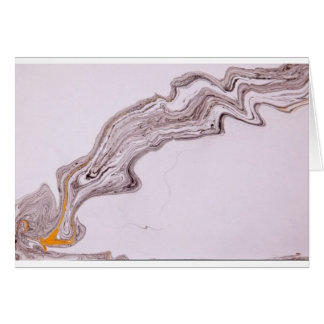 Svart och orange kort