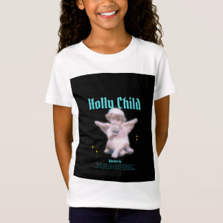 Svart och orange modern Vinkel Vintage Cupid med f T Shirt