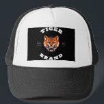 Svart och Orange Professionell Tiger Keps<br><div class="desc">En häpnadsväckande kombination av mörk och vibrerande energi ger en tiger för svart och orange uppmärksamhet med sitt djärva rand med hög kontrast. Dess djupa,  skuggade svarta päls-intertwines med orange av elände,  skapar en meriserande visning av naturens finaste konst.</div>
