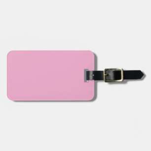 Svart och Pastel Rosa Luggage Tag Bagagebricka