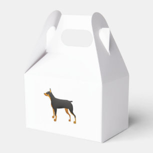 svart och röd dobie nya toon presentaskar