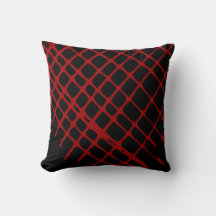 Svart och röd minimalistisk abstrakt design