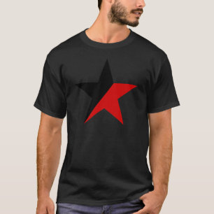 Svart och röd stjärnaAnarcho-Syndicalism anarkis Tröja
