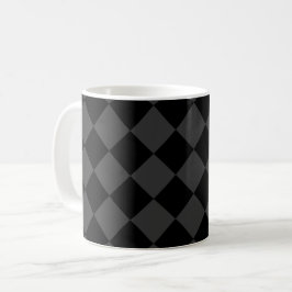 Svart och rökfria svarta diamanter - Elegant och t Kaffemugg
