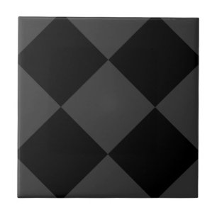 Svart och rökfria svarta diamanter - Elegant och t Kakelplatta