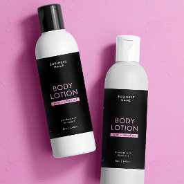 Svart och Rosa 8 OZ Cosmo Flaska Watersecure-etike