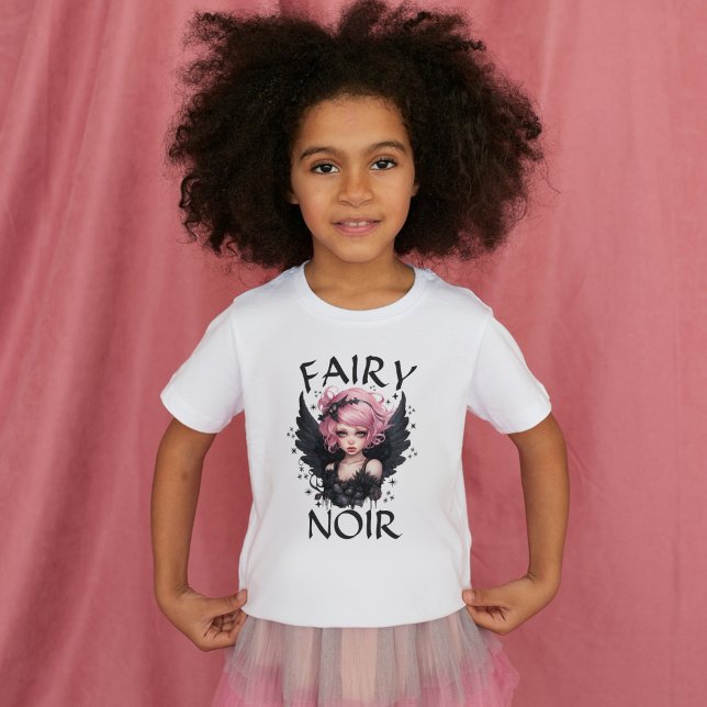 Svart och Rosa pastel Goth Birthday T Shirt (Skapare uppladdad)