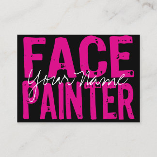 Svart och rosor visitkort