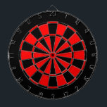 svart och rött darttavla<br><div class="desc">vit och rött. asyrum. maydaze</div>