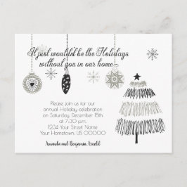 Svart och Silver, Julfesten Inbjudan |