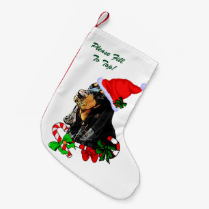 Svart och solbränd Coonhoundjul Liten Julstrumpa