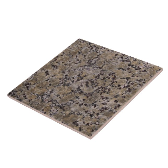 Svart och Tan Granite Kakelplatta (Sidan)