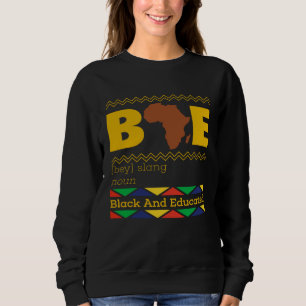 Svart Och Utbildad Bae Svart Stolthet Svart Tjej K T Shirt