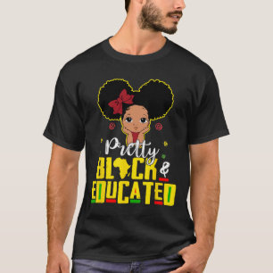 Svart och utbildad jag är den starka afrikanska dr t shirt