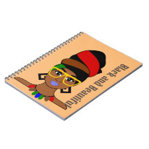 Svart och vackert Headwrap Woman Afro Dam