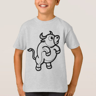 SVART OCH VIT #08 - Tjur försöker stå upp T Shirt