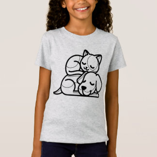 SVART OCH VIT #33 - Bästa vänner V02 T Shirt
