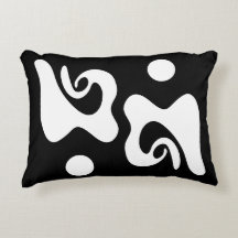 Svart och vit abstrakt