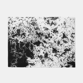 Svart och vit Abstrakt Smutt "Clouds" - bildande