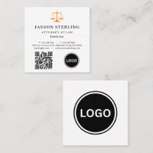 Svart och vit advokatdesign