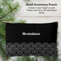 Svart och vit-Arches Glam Small Suppory Pouch