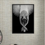 Svart och vit Ballerina Art-utskrift Poster<br><div class="desc">Den här vackra Black and White Ballerina Art-utskriften är underbar för att dekorera en elegant och ett feminin vardagsrum eller sovrum.</div>