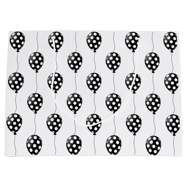 Svart och vit ballonger (Framsidan)