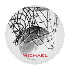 Svart och vit basketboll Lägg till ditt namn