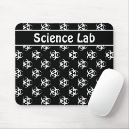 Svart och vit biofara Mousepad med Anpassningsbar  Musmatta
