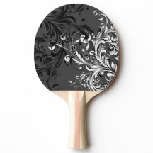 Svart och vit Blommigt, blommande