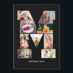 Svart och Vit Bokstav M Fotokollage<br><div class="desc">Denna monogram-fotocollage är en personlig design som kombinerar ett djärvt monogram (initialer eller en bokstav) med en samling foton som arrangeras konstnärligt inom eller runt det. Det är ett stilrent sätt att visa minnen samtidigt som det lägger till en unik,  elegant touch till dekoration eller presenter.</div>