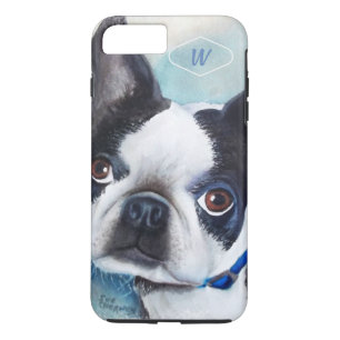 SVART OCH VIT BOSTON TERRIER