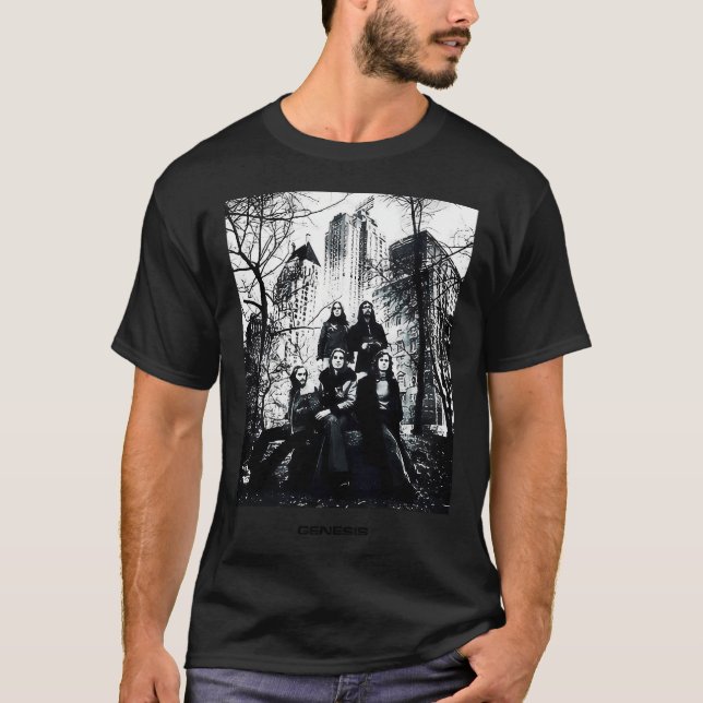 Svart Och Vit Genesisorkester T Shirt (Framsida)