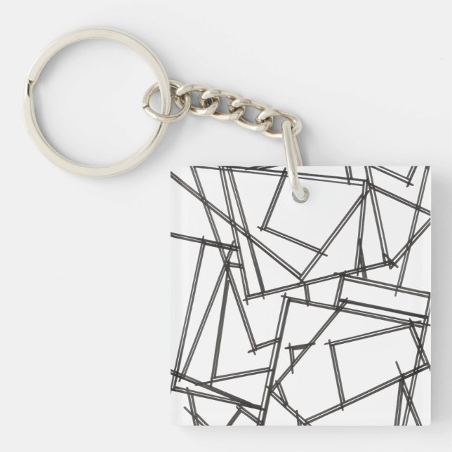 Svart Och Vit Geometrisk-Modern Minimalistisk (Framsidan)