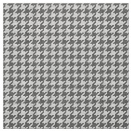 Svart och vit Houndstooth Geometric Mönster Tyg