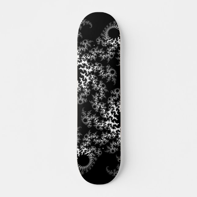 Svart och vit Julia 324048 Skateboard (Framsida)