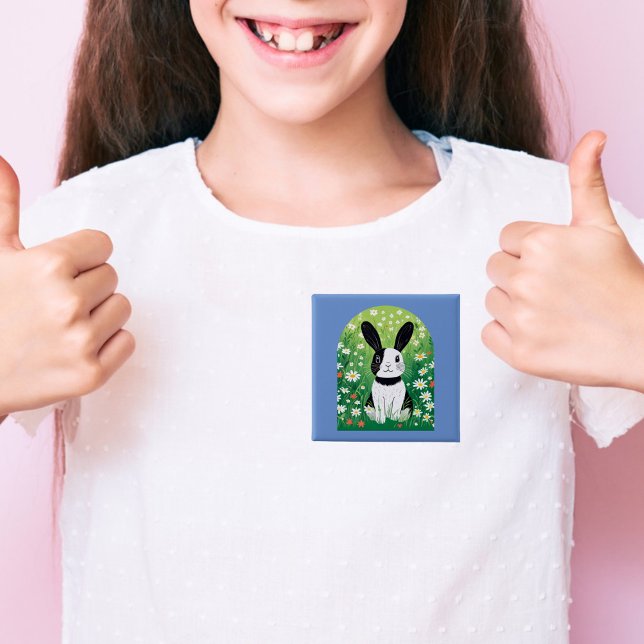 Svart och vit knapp (Skapare uppladdad)