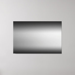 Svart och vit konst Horizont Lindad Canvas