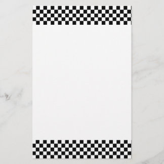 Svart och vit kontrollpanelsmall brevpapper