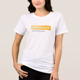 Svart och vit minimalism t shirt