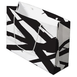 Svart och vit modern Abstrakt Art Line Decorative